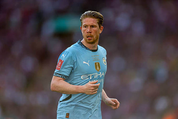 De Bruyne sẽ hết giao kèo với Man City vào cuối tháng 6 tới