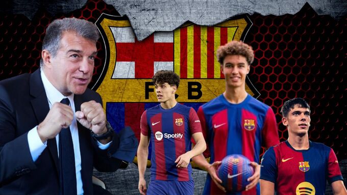 Barca của chủ tịch Laporta có thể kiếm bẫm nhờ bán "lúa non".