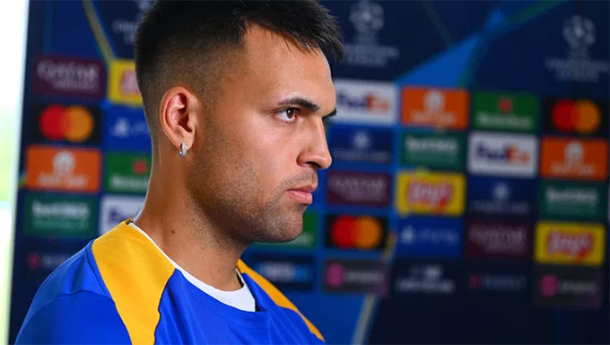 Lautaro Martinez ám ảnh về việc giành chức vô địch Champions League