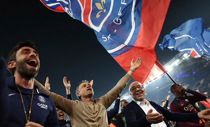 Lucho giúp PSG không còn bị xem là "Inter của Pháp" khi đội hình xuất hiện nhiều cây nhà lá vườn