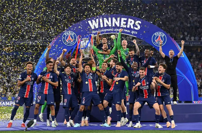 Danh hiệu vô địch Champions League 2024/25 chỉ là sự khởi đầu của PSG