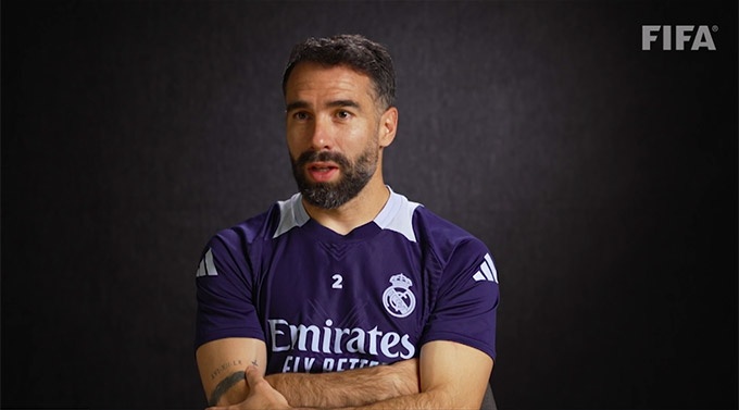 Dani Carvajal chia sẻ rất thẳng thắn trên FIFA.com và mục tiêu vô địch FIFA Club World Cup 2025 cùng Real Madrid