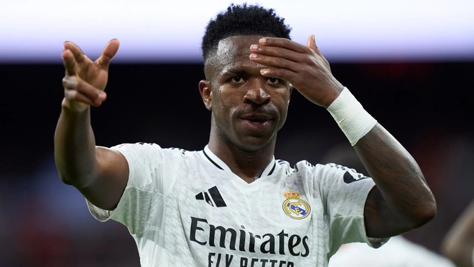 Vinicius Jr có thể sẽ đá cắm thay thế vị trí của Mbappe
