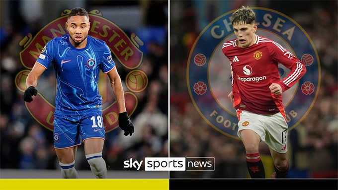 MU và Chelsea muốn hoán đổi vị trí Garnacho và Nkunku