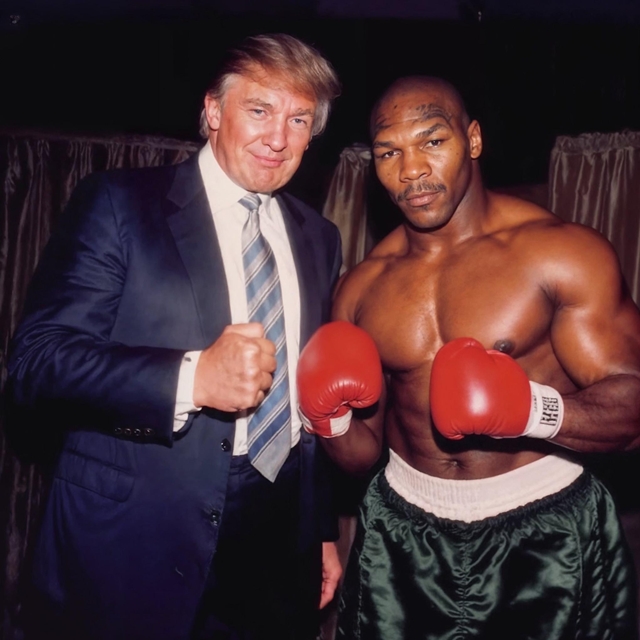 Mike Tyson và Donald Trump có mối quan hệ khá tốt