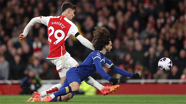 Havertz ghi 15 bàn cho Arsenal ở mùa giải vừa rồi