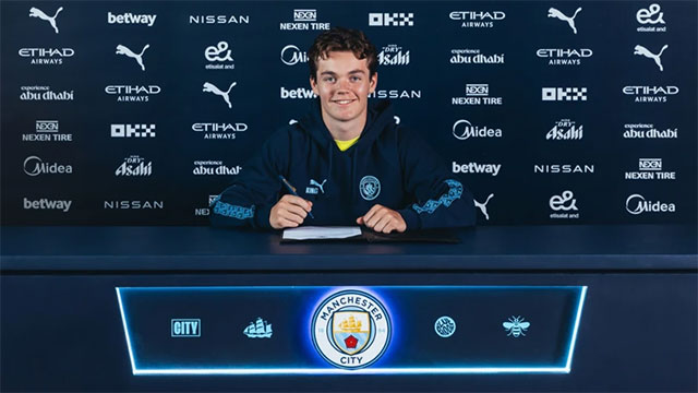 Nypan đã ký hợp đồng với Man City đến năm 2030