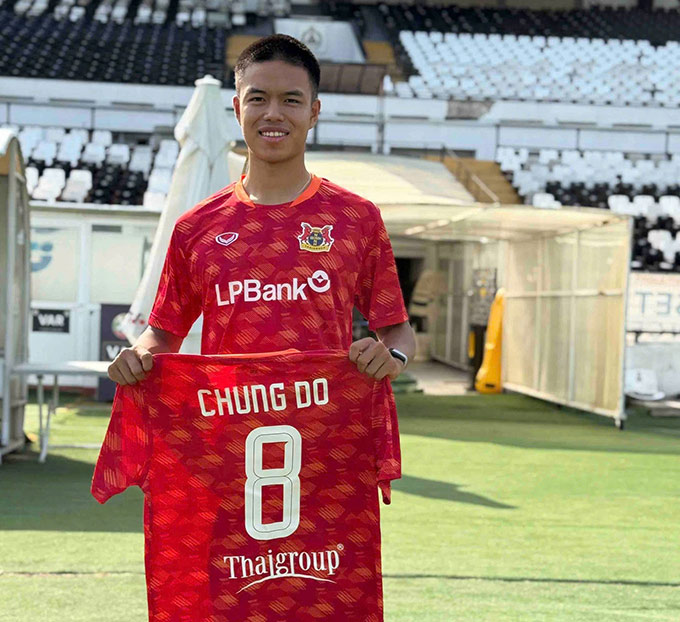 Chung Nguyen Do đến CLB Ninh Bình - Ảnh: Ninh Bình FC