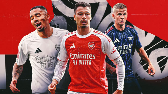 Arsenal sẵn sàng bán tới 9 cầu thủ ở hè 2025 để cân bằng ngân sách