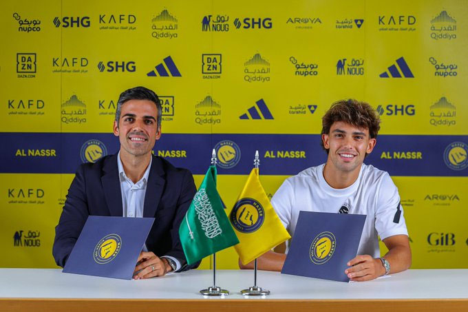 Felix chính thức ký hợp đồng với Al Nassr