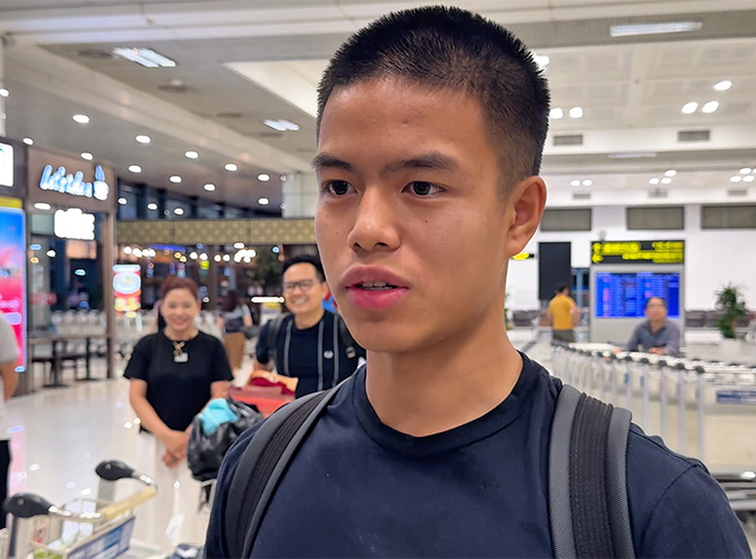 Chung Nguyen Do về Việt Nam chơi bóng - Ảnh: Thiên Minh