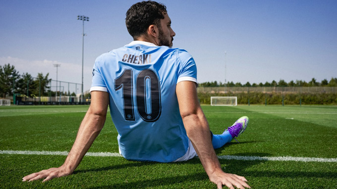 Cherki sẽ là người mặc áo số 10 tại Man City