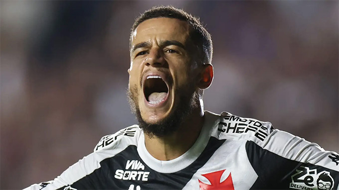 Coutinho lập cú đúp vào lưới đội bóng của Neymar