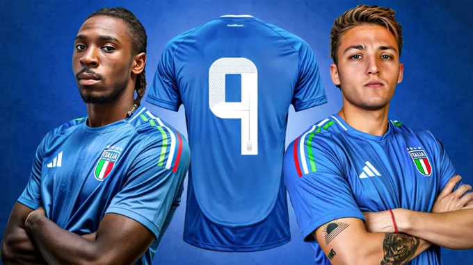 Kean và Retegui cạnh tranh vị trí cao nhất trên hàng công Italia
