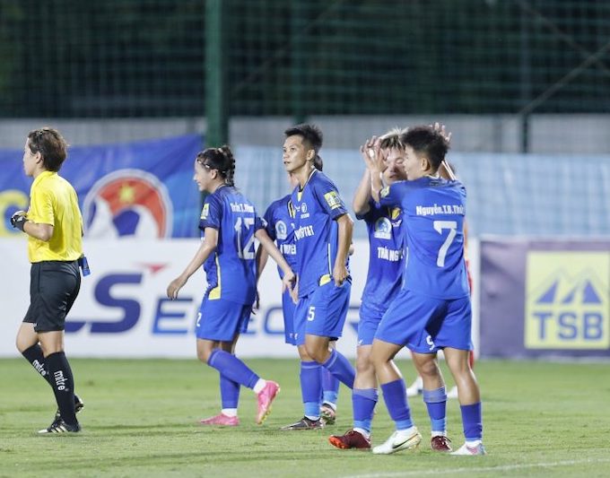 Thái Nguyên T&T đang rất kháo khao giành ngô vô địch. Ảnh: VFF