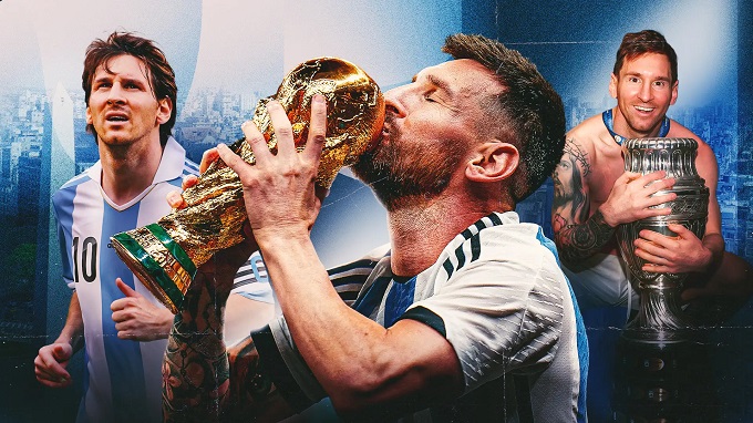 Top 10 khoảnh khắc đáng nhớ của Messi trong màu áo ĐT Argentina