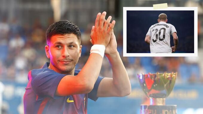 Barca copy cách làm của Real Madrid với Mastantuono