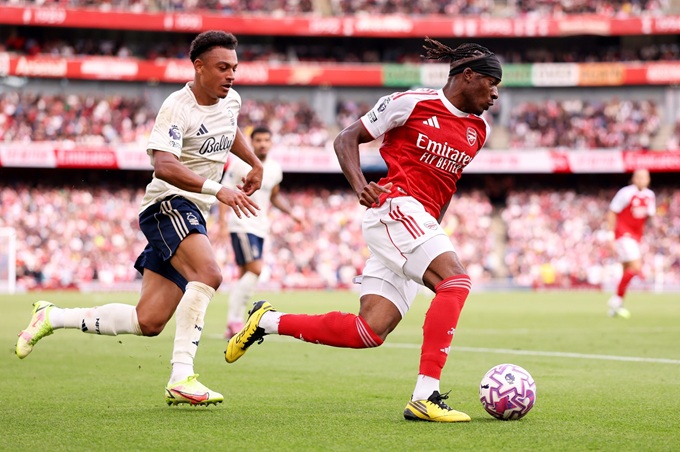 Tại Arsenal, Madueke hiệu quả hơn hẳn so với thời khoác áo Chelsea