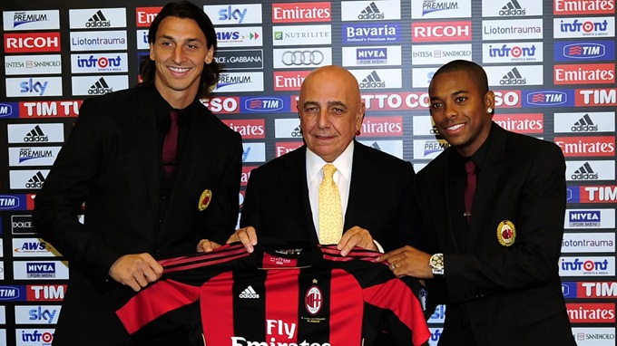 Ibra rời Barca để tới Milan