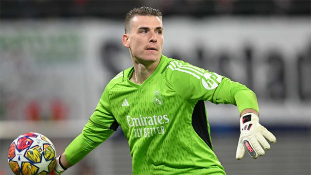 Lunin được Real treo giá tới 60 triệu euro