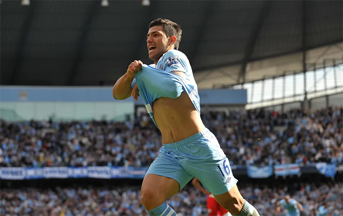 Aguero ghi bàn ở phút thứ 90+4