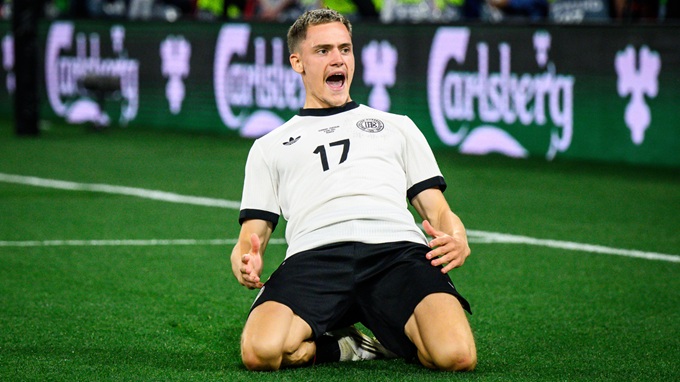 Florian Wirtz ghi bàn trong chiến thắng 1-0 của Đức trước Bắc Ireland