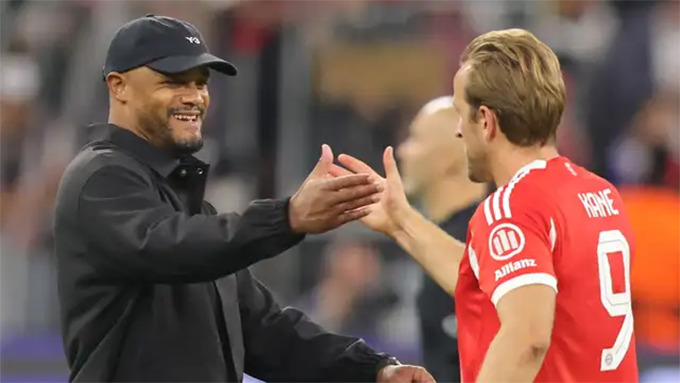 Kane đa năng và toả sáng khi được chơi tự do dưới thời Kompany
