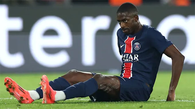 Dembele đang gặp vấn đề với gân kheo