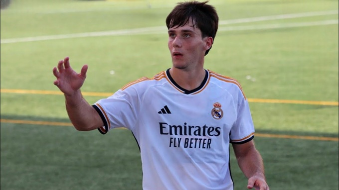 Jaime Barroso, ‘Số 9’ tương lai của Real Madrid