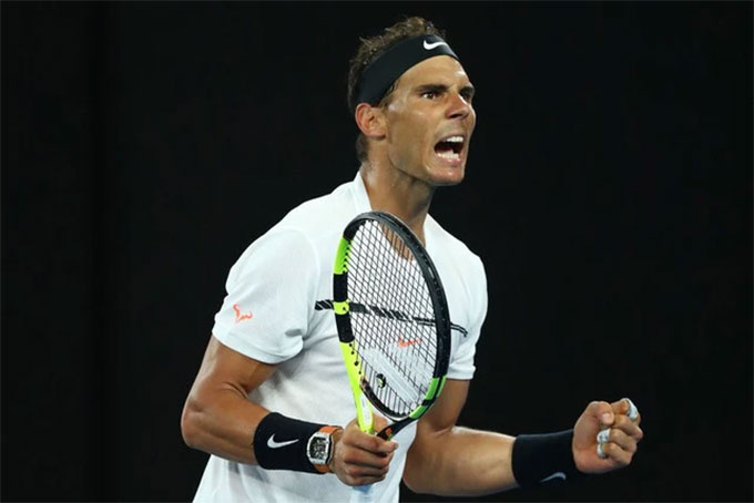 Nadal được mệnh danh "Vua sân đất nện"