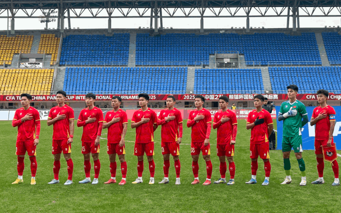 Panda Cup 2025 là bước chuẩn bị quan trọng cho U22 Việt Nam hướng tới SEA Games 33 vào cuối năm - Ảnh: VFF