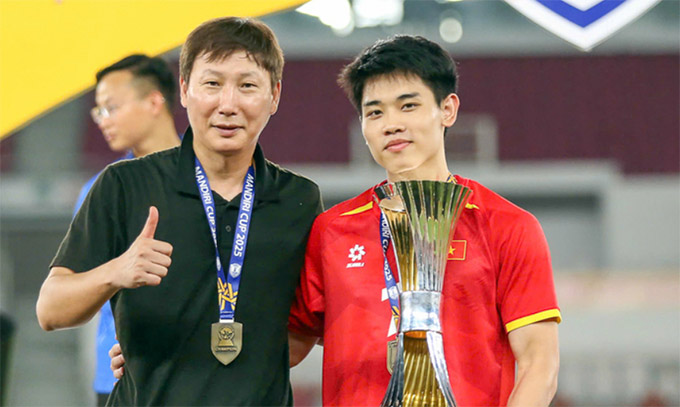 Việc Đình Bắc có thể hội quân ngay từ đầu là tin vui với HLV Kim cùng U22 Việt Nam - Ảnh: Anh Khoa