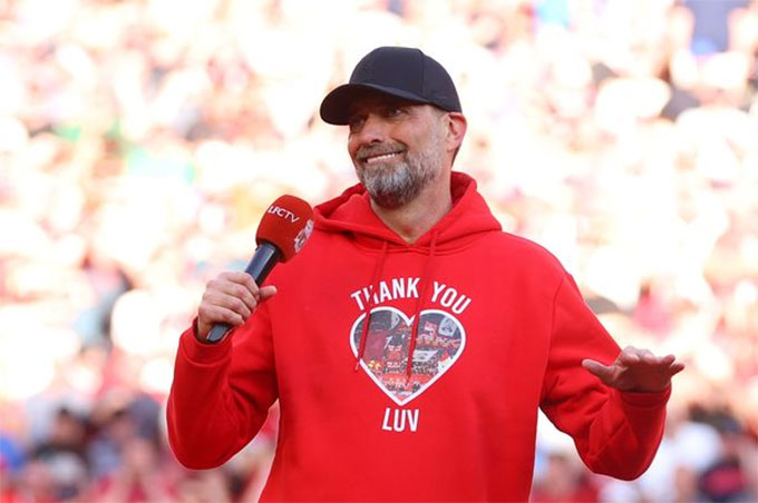 HLV Klopp rất được các CĐV Liverpool yêu mến