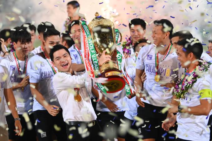 Hà Nội FC là đội bóng giàu thành tích bậc nhất lịch sử V-League.