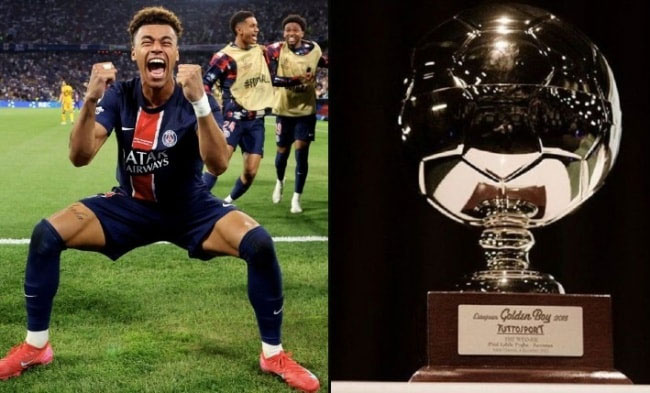 Desire Doue tỏa sáng trong màu áo PSG