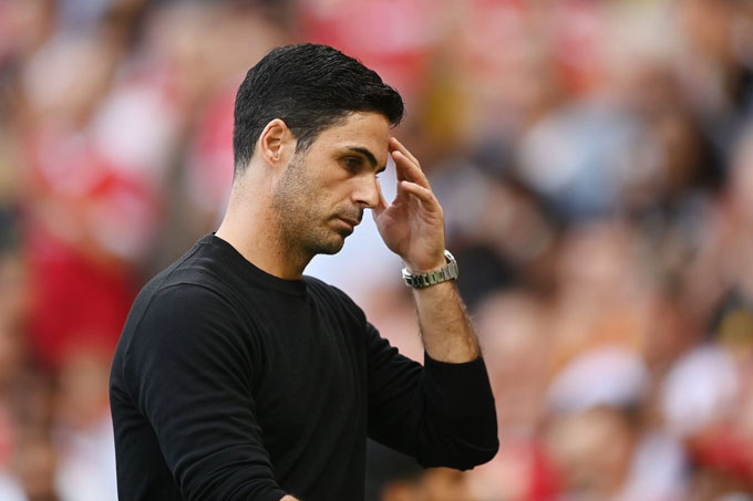 HLV Arteta đau đầu vì tình hình chấn thương của Arsenal