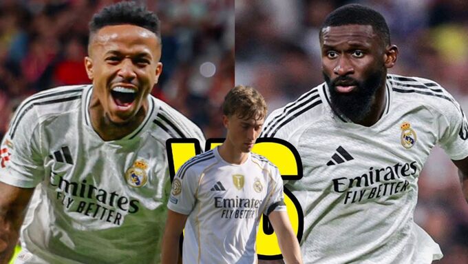 Sự trở lại của Militao và Rudiger khiến Huijsen bị đánh bật lên ghế dự bị