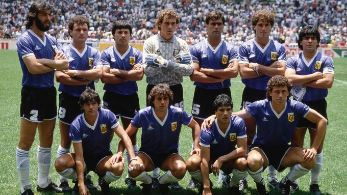 ĐT Argentina chụp ảnh trước trận tứ kết gặp ĐT Anh
