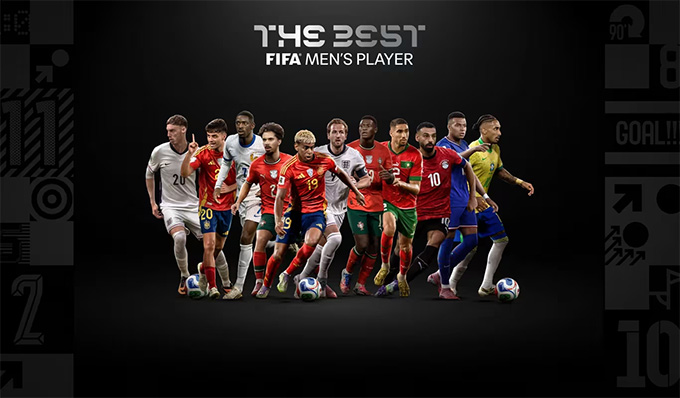 Ousmane Dembele và 10 ứng viên khác cho FIFA The Best 2025