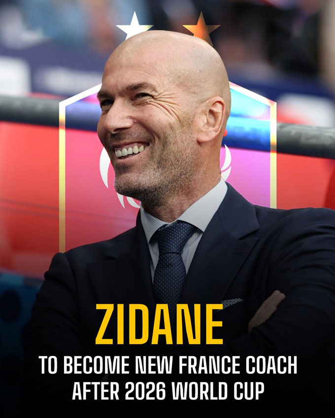 Zidane được cho là đã đạt thoả thuận sơ bộ dẫn dắt ĐT Pháp