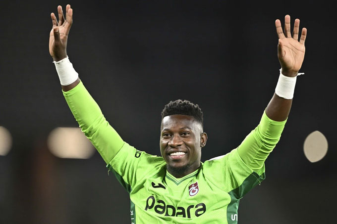 Onana thừa nhận đang rất hạnh phúc tại Trabzonspor