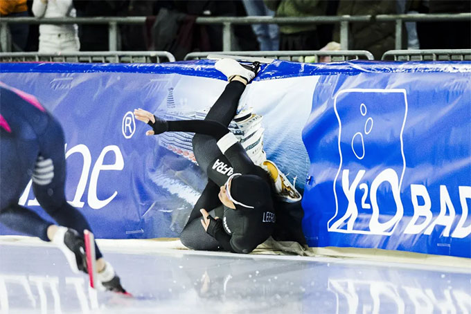 Cú ngã kinh hoàng của Leerdam khiến cô suýt không được dự Olympic