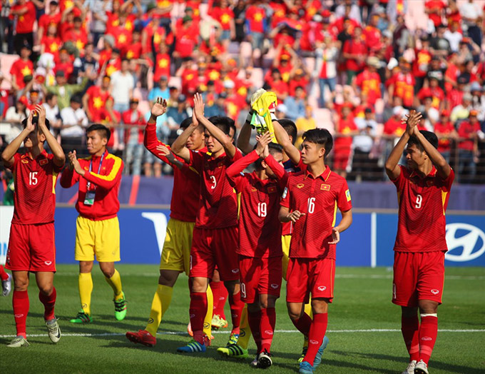 U20 Việt Nam từng dự U20 World Cup năm 2017