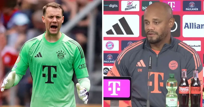 HLV Kompany vẫn muốn có Neuer trong đội hình Bayern