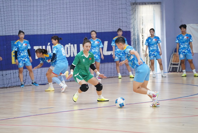 Trước khi dự giải, đội sẽ có chuyến tập huấn ở Nhật. Ảnh: Nguyễn Khanh 