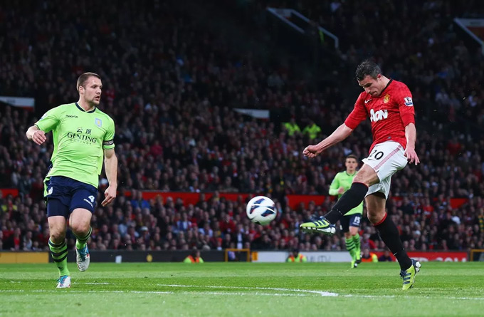 Van Persie là công thần của MU ở mùa 2012/13