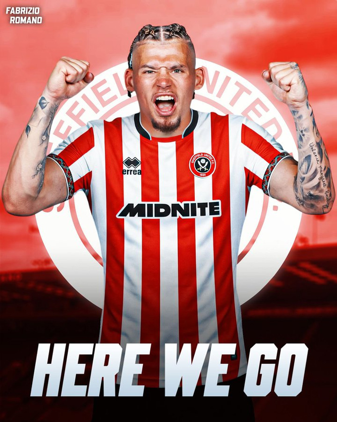 Kalvin Phillips đạt thỏa thuận gia nhập Sheffield United theo dạng cho mượn tới hết mùa