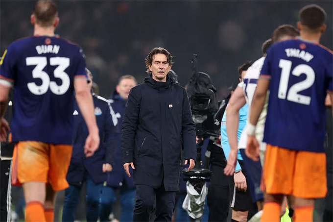 Tottenham của Frank vẫn chưa thắng trận nào tại Ngoại hạng Anh trong năm 2026