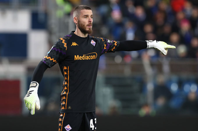 David De Gea vẫn bắt gôn cho Fio dù đã 35 tuổi