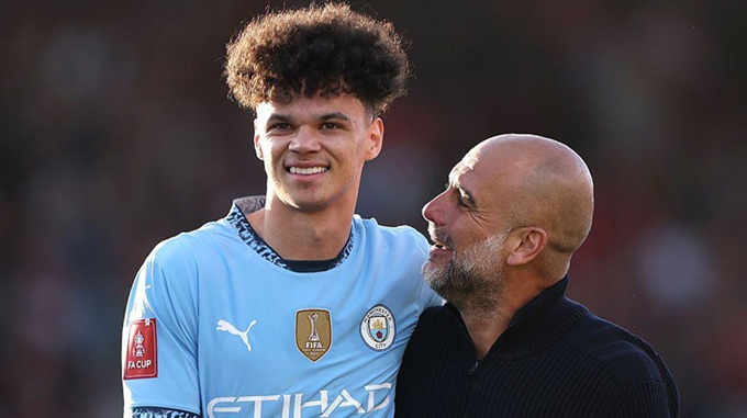 Nico O’Reilly là phát kiến vĩ đại tiếp theo của Pep Guardiola